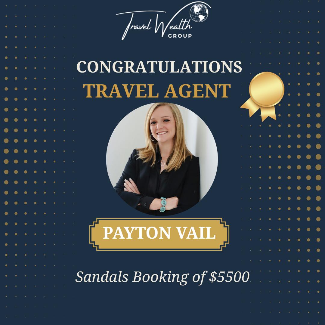 Payton Vail, Advisors Top Sales
