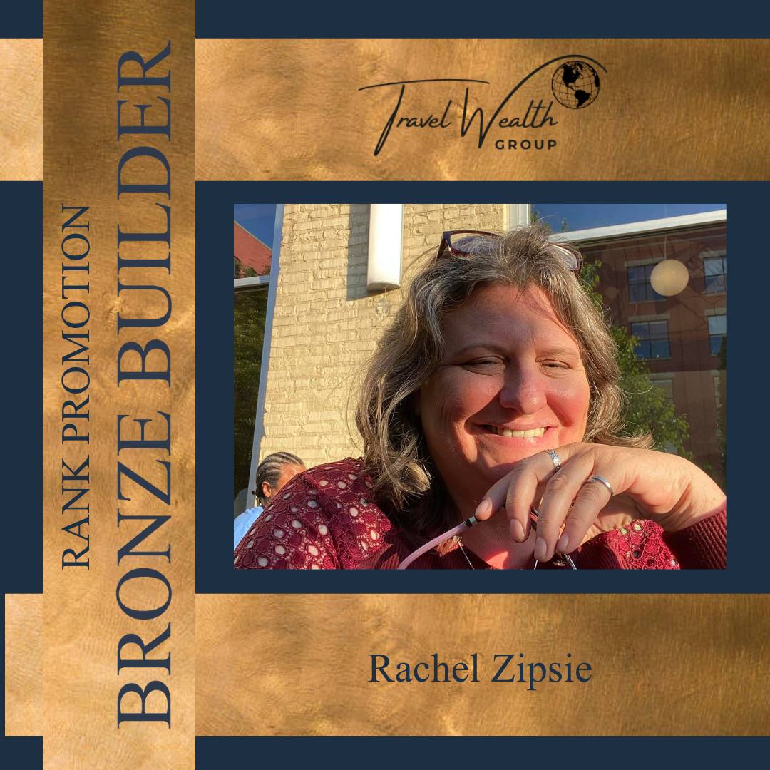 Rachel Zipsie, Bronze Aleese Travels Travel Rep